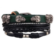 Fashion Beaded Leather Bracelets And Bracelets - Christina Clovi 