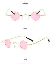 Super Small Round Frame Retro Sunglasses For Men Women Prince Glasses Hip Hop Sunglasses - Christina Clovi 