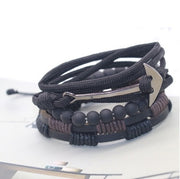 Fashion Beaded Leather Bracelets And Bracelets - Christina Clovi 