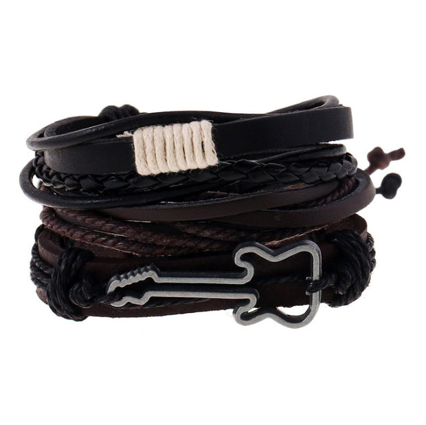 Fashion Beaded Leather Bracelets And Bracelets - Christina Clovi 