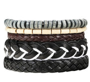 Fashion Beaded Leather Bracelets And Bracelets - Christina Clovi 