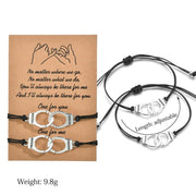 Couple Handcuffs Bracelets Friendship Card Bracelets Bracelets - Christina Clovi #